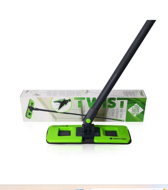 Швабра Green Fiber TWIST с отжимом